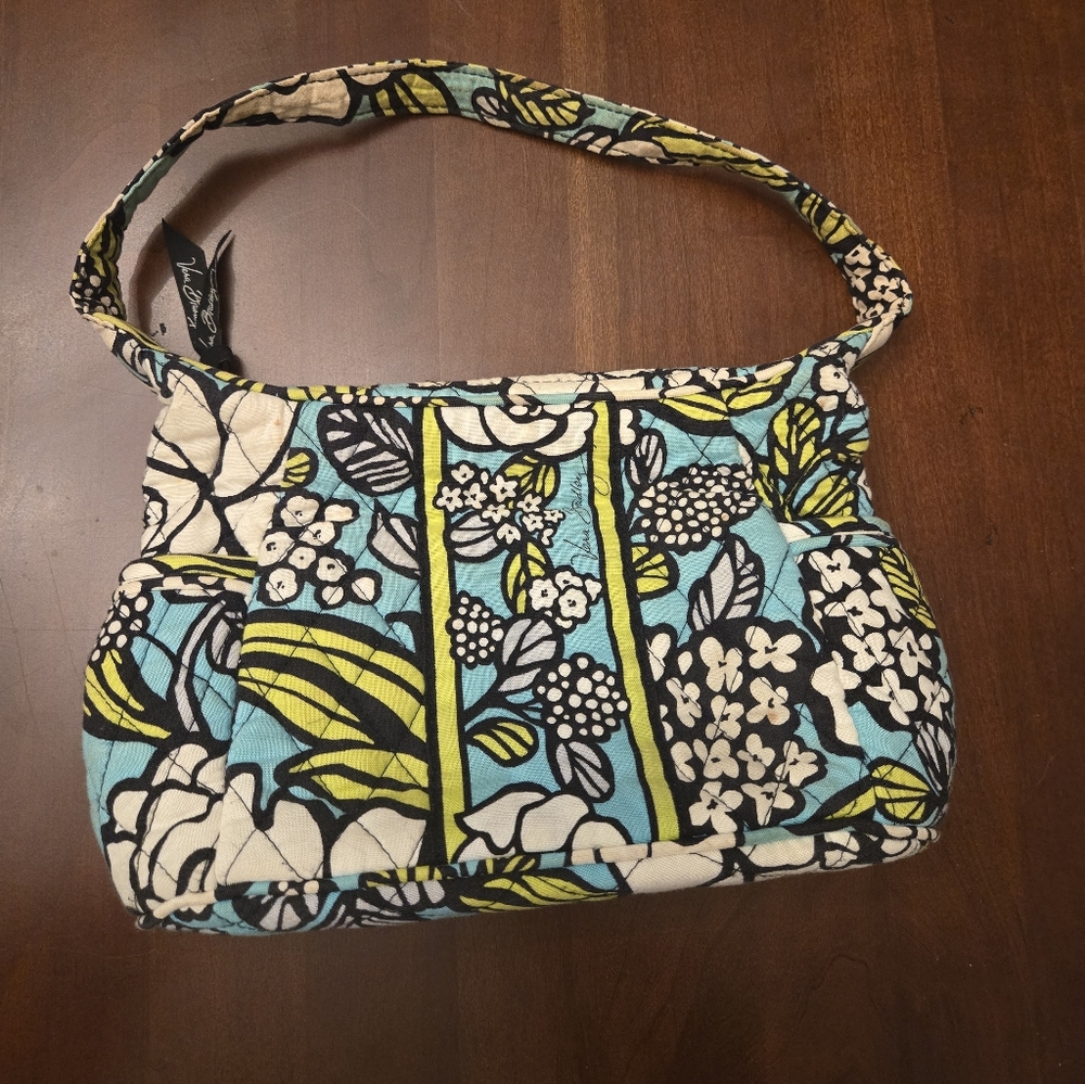 Vera Bradley Island Blooms Shoulder Bag